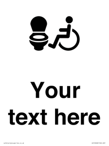 Custom information: Accessible Toilet LtR